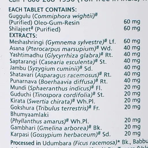 diabecon ds tablet 60's